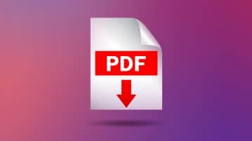 imprimer un document PDF