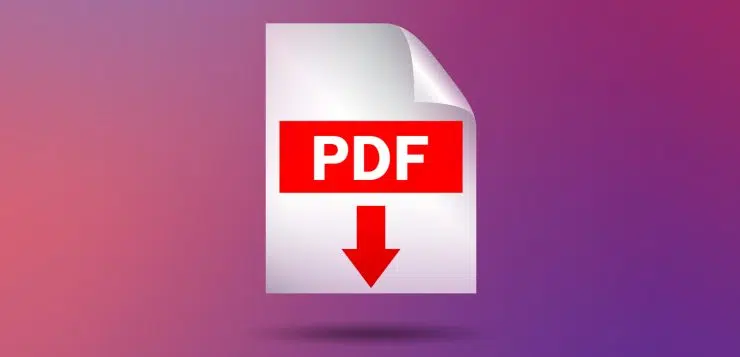 imprimer un document PDF