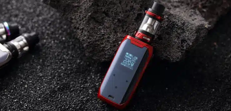 red and black box mod